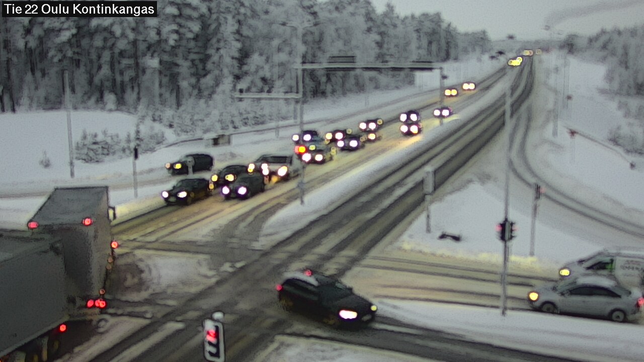 Kelikamerat Kuva Tie 22 Oulu Kaukovainio, Oulu, Pohjois-Pohjanmaa