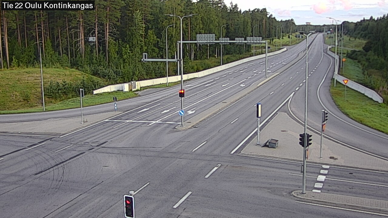 Kelikamerat Kuva Tie 22 Oulu Kaukovainio, Oulu, Pohjois-Pohjanmaa