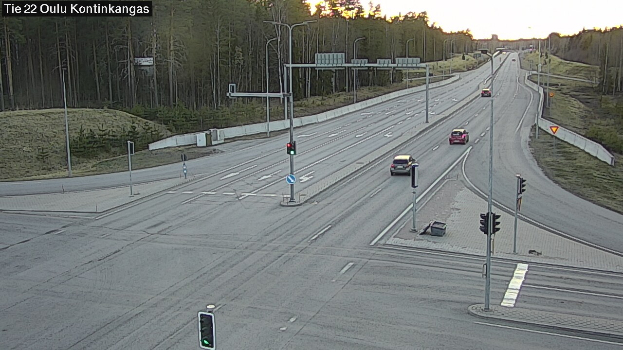 Kelikamerat Kuva Tie 22 Oulu Kaukovainio, Oulu, Pohjois-Pohjanmaa