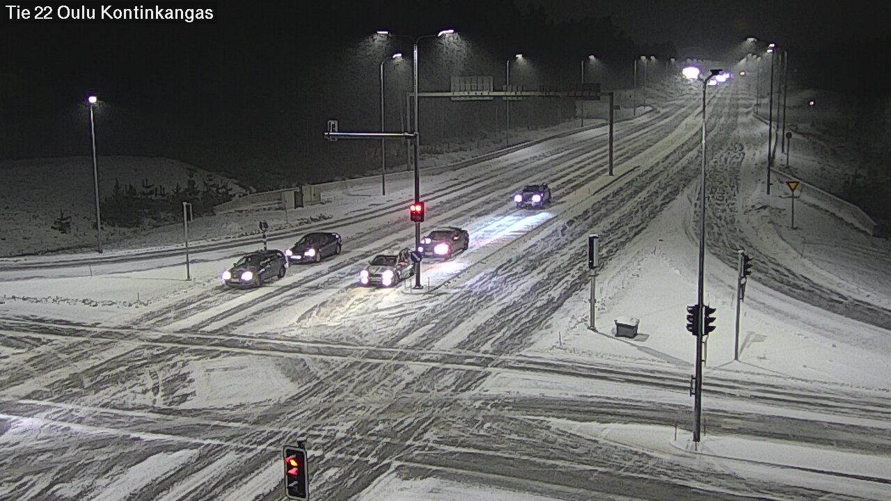 Kelikamerat Kuva Tie 22 Oulu Kaukovainio, Oulu, Pohjois-Pohjanmaa