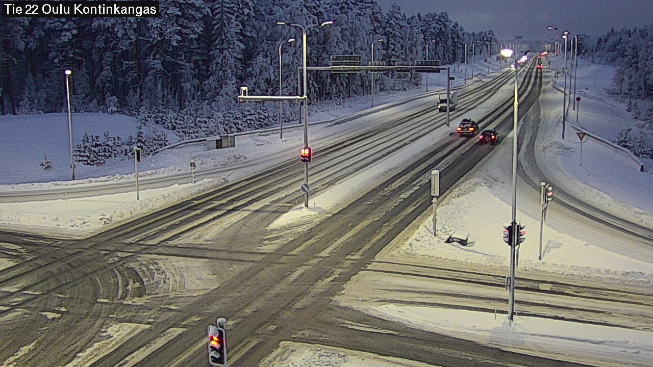 Kelikamerat Kuva Tie 22 Oulu Kaukovainio, Oulu, Pohjois-Pohjanmaa