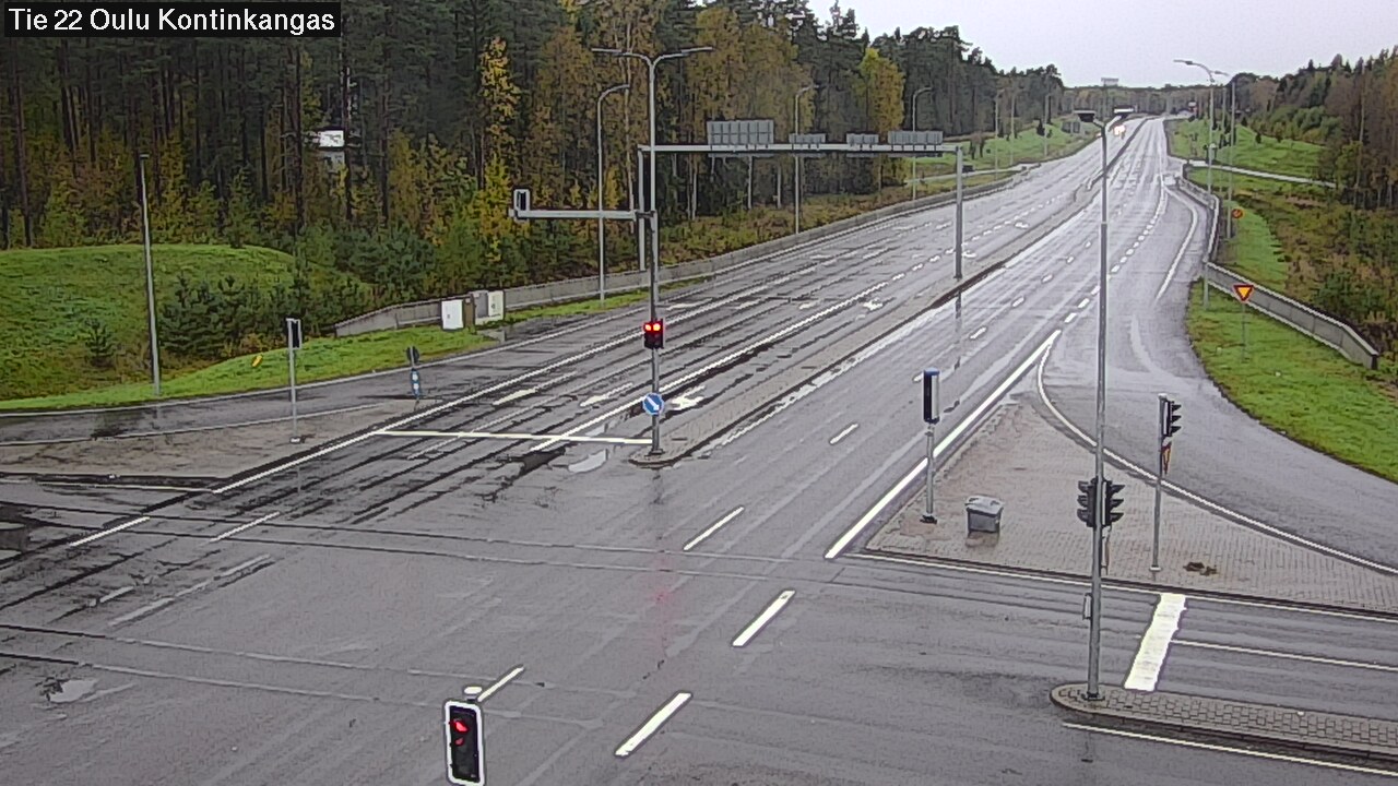 Weather Camera Image Road 22 Oulu Kaukovainio, Oulu, Pohjois-Pohjanmaa