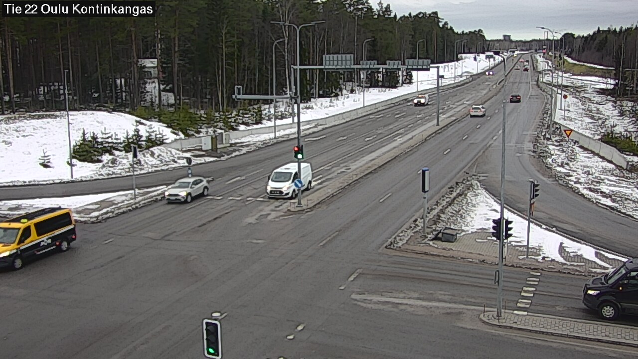 Kelikamerat Kuva Tie 22 Oulu Kaukovainio, Oulu, Pohjois-Pohjanmaa