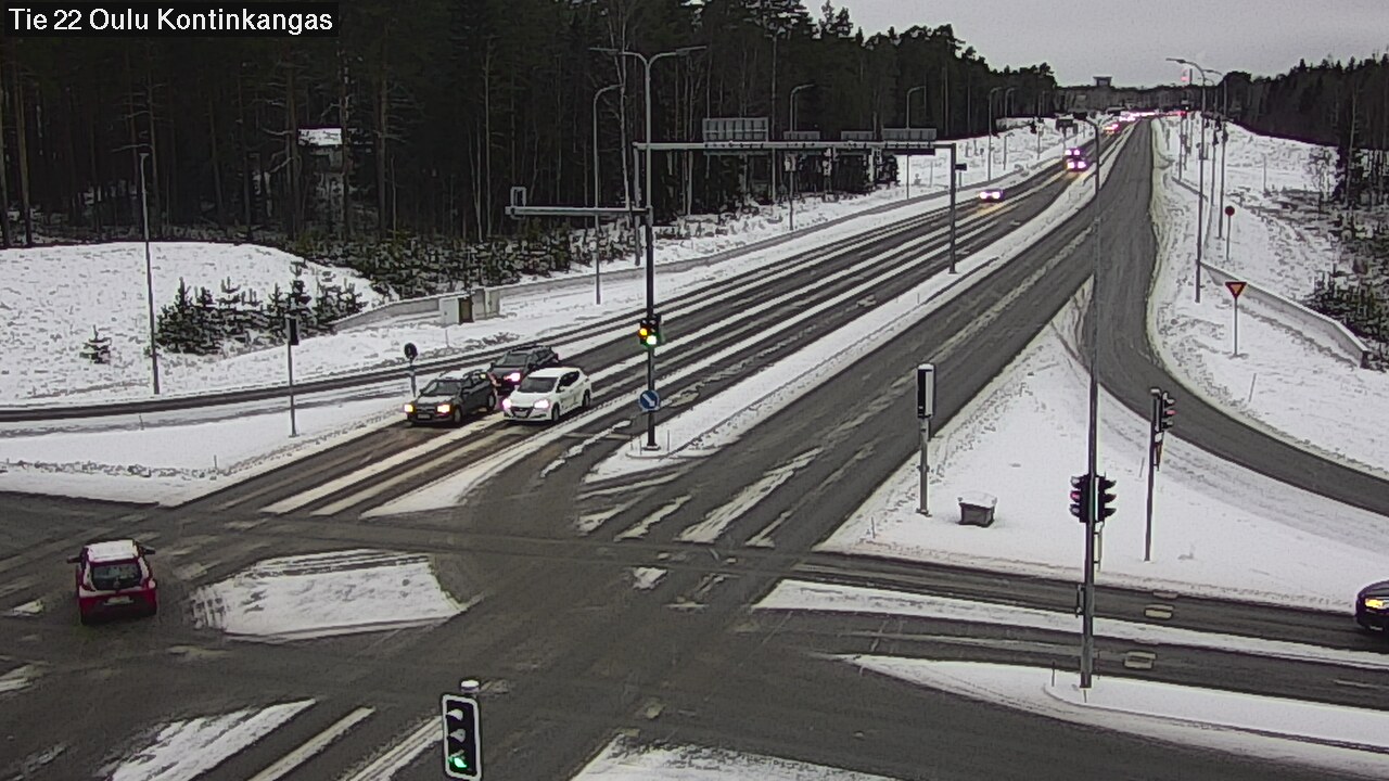 Kelikamerat Kuva Tie 22 Oulu Kaukovainio, Oulu, Pohjois-Pohjanmaa