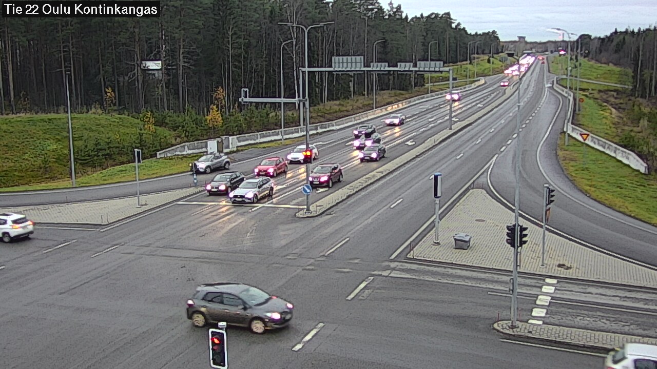 Kelikamerat Kuva Tie 22 Oulu Kaukovainio, Oulu, Pohjois-Pohjanmaa