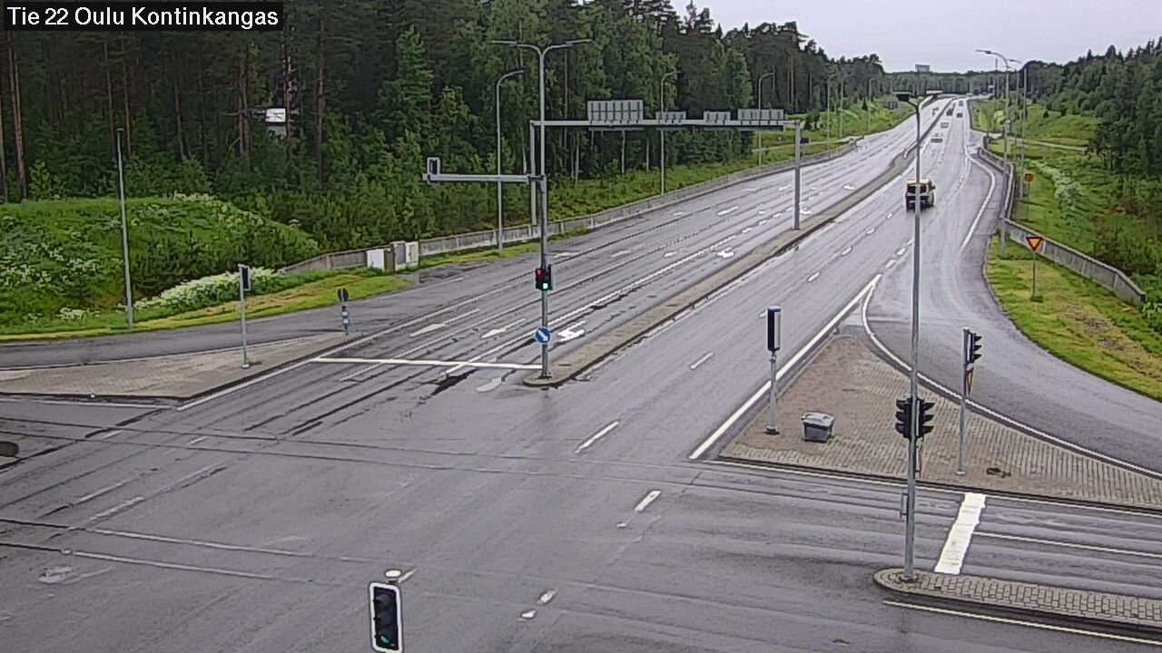 Weather Camera Image Road 22 Oulu Kaukovainio, Oulu, Pohjois-Pohjanmaa
