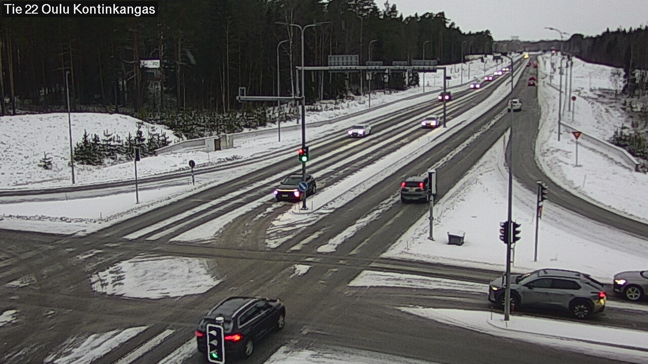 Kelikamerat Kuva Tie 22 Oulu Kaukovainio, Oulu, Pohjois-Pohjanmaa