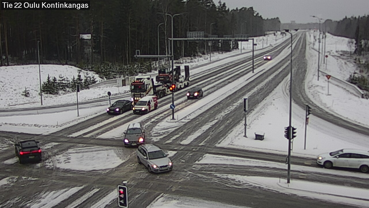 Kelikamerat Kuva Tie 22 Oulu Kaukovainio, Oulu, Pohjois-Pohjanmaa