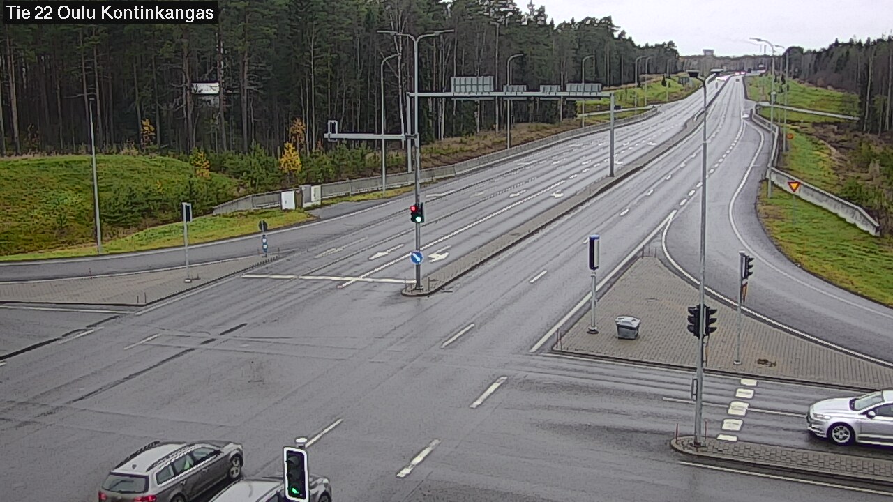 Weather Camera Image Väg 22 Oulu Kaukovainio, Oulu, Pohjois-Pohjanmaa
