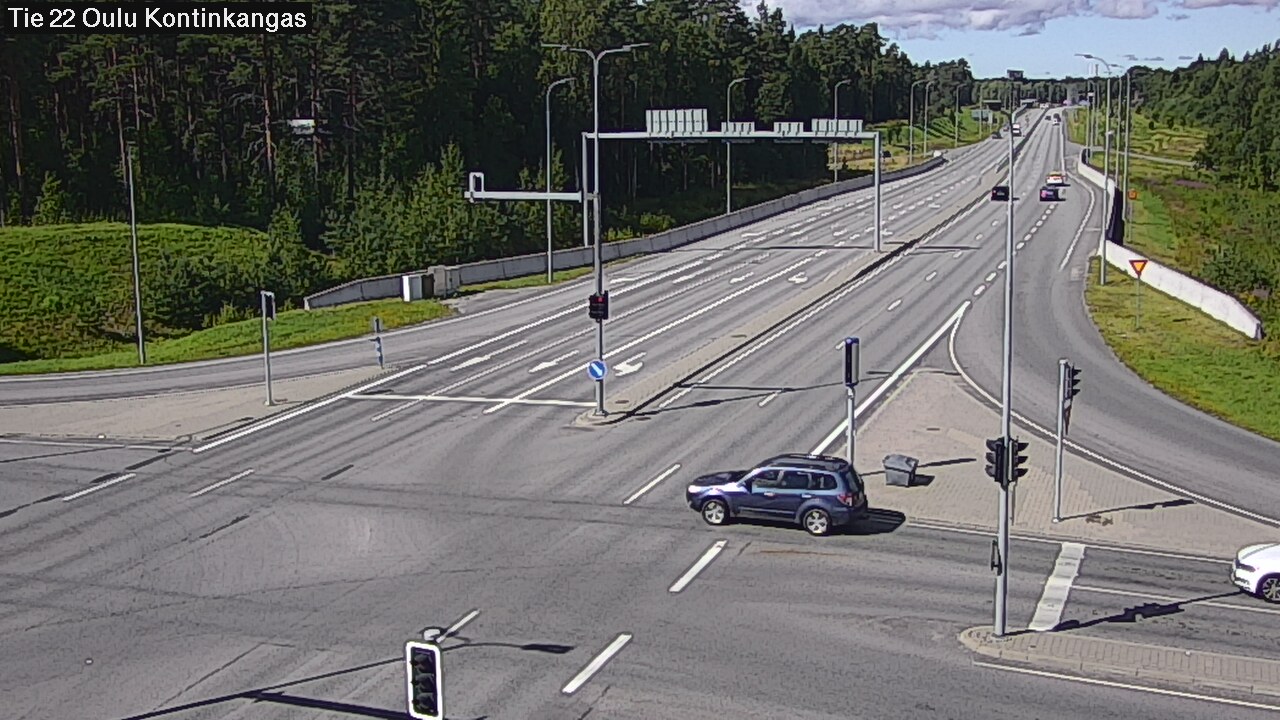 Kelikamerat Kuva Tie 22 Oulu Kaukovainio, Oulu, Pohjois-Pohjanmaa