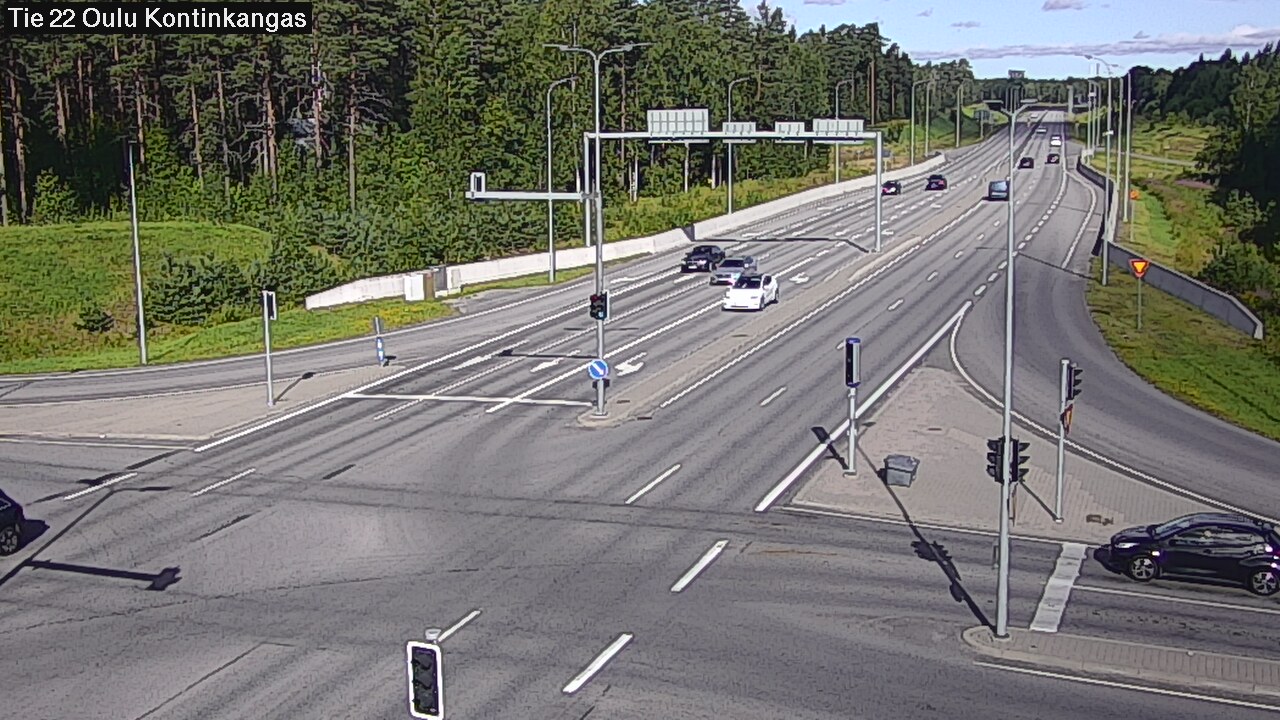 Kelikamerat Kuva Tie 22 Oulu Kaukovainio, Oulu, Pohjois-Pohjanmaa