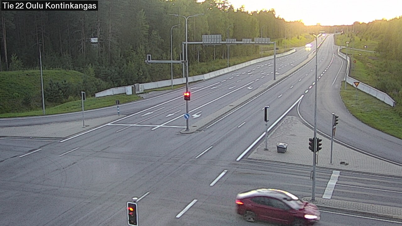 Kelikamerat Kuva Tie 22 Oulu Kaukovainio, Oulu, Pohjois-Pohjanmaa