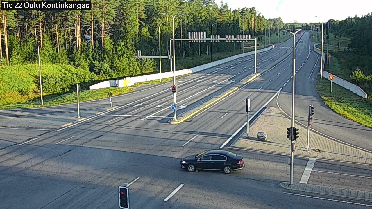 Kelikamerat Kuva Tie 22 Oulu Kaukovainio, Oulu, Pohjois-Pohjanmaa