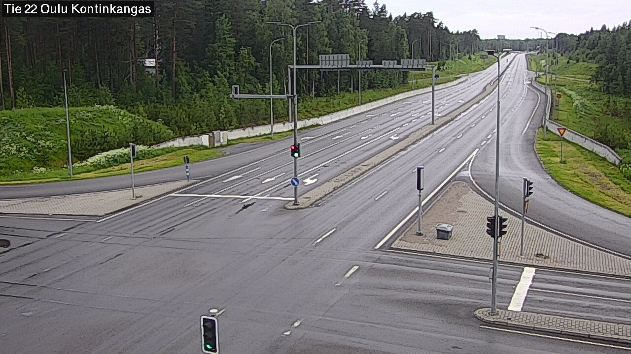 Kelikamerat Kuva Tie 22 Oulu Kaukovainio, Oulu, Pohjois-Pohjanmaa