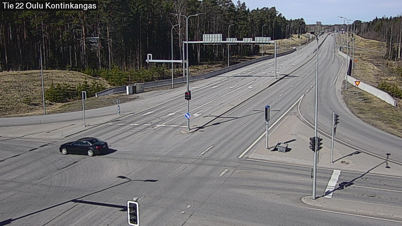Kelikamerat Kuva Tie 22 Oulu Kaukovainio, Oulu, Pohjois-Pohjanmaa