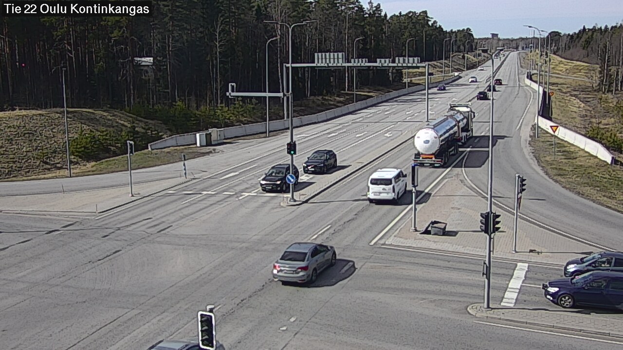 Weather Camera Image Road 22 Oulu Kaukovainio, Oulu, Pohjois-Pohjanmaa