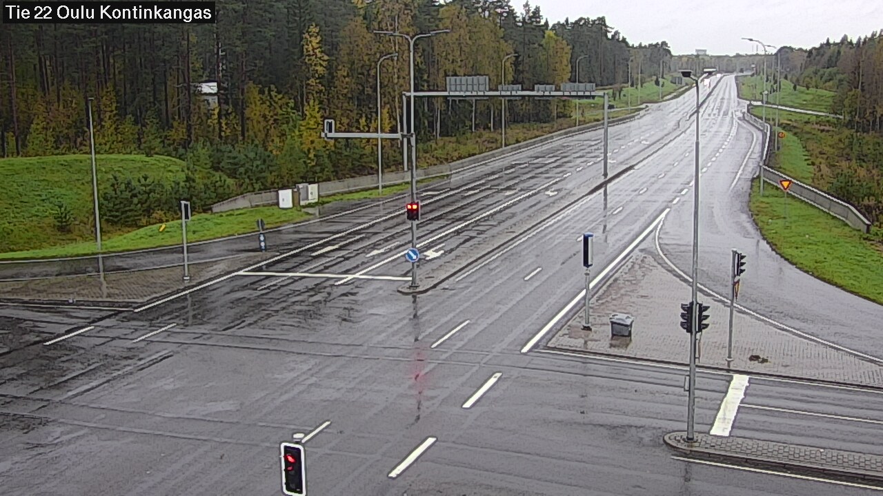 Weather Camera Image Road 22 Oulu Kaukovainio, Oulu, Pohjois-Pohjanmaa