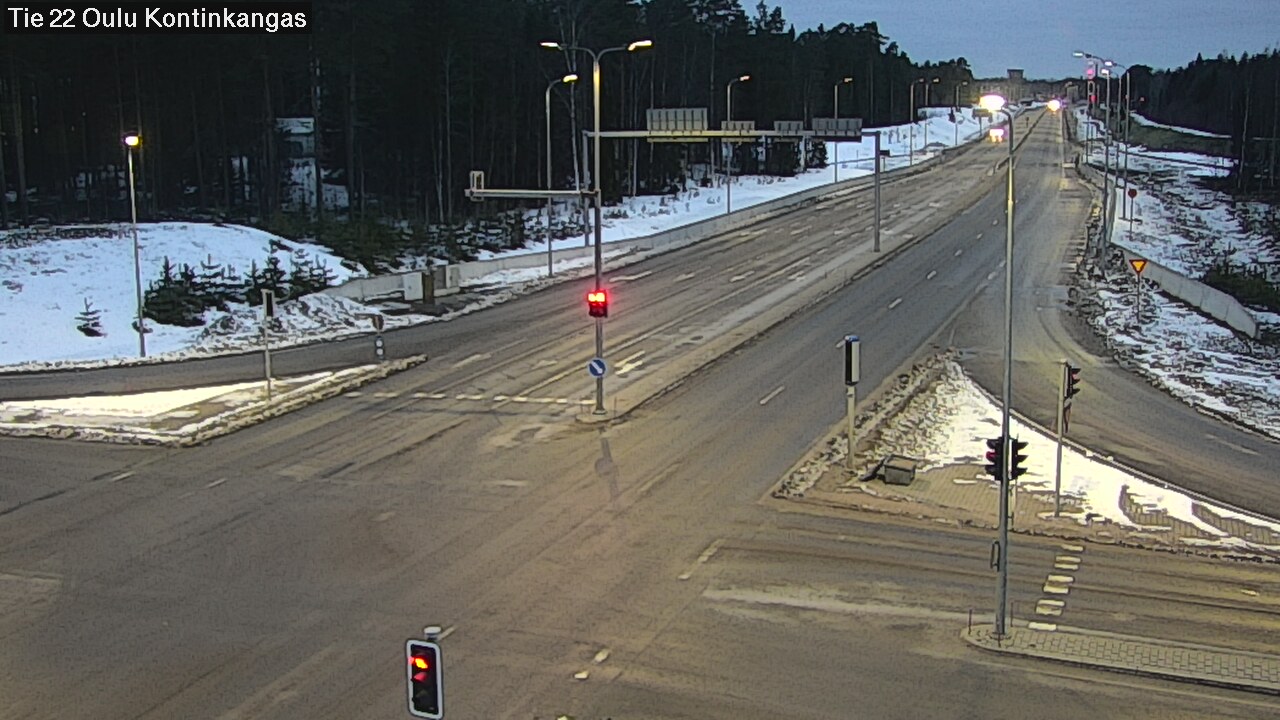 Kelikamerat Kuva Tie 22 Oulu Kaukovainio, Oulu, Pohjois-Pohjanmaa