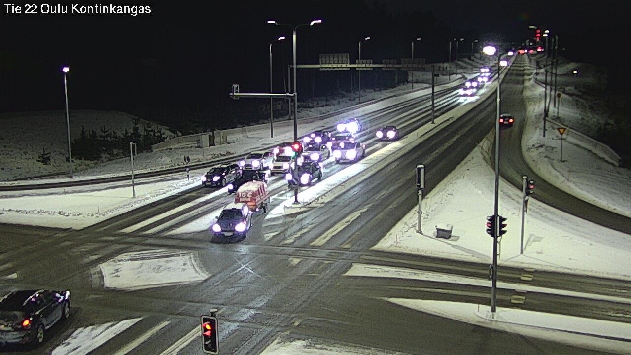 Kelikamerat Kuva Tie 22 Oulu Kaukovainio, Oulu, Pohjois-Pohjanmaa