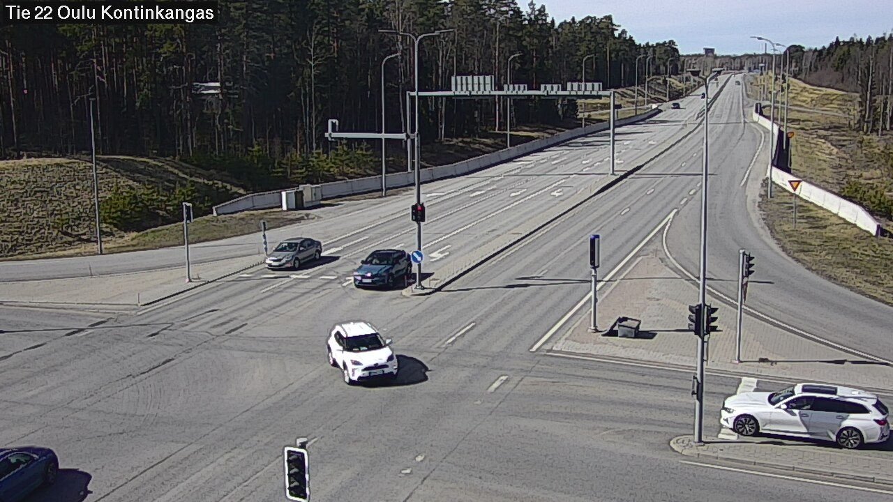 Kelikamerat Kuva Tie 22 Oulu Kaukovainio, Oulu, Pohjois-Pohjanmaa