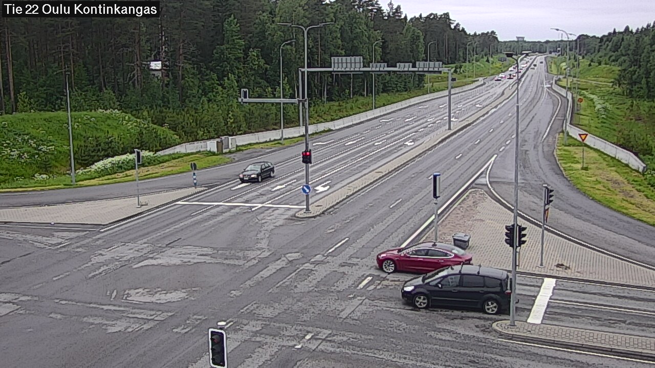 Kelikamerat Kuva Tie 22 Oulu Kaukovainio, Oulu, Pohjois-Pohjanmaa