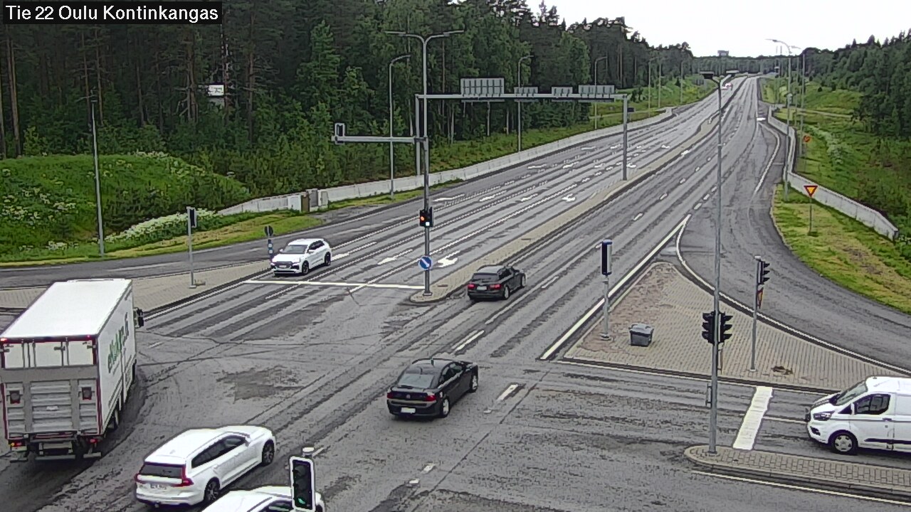 Kelikamerat Kuva Tie 22 Oulu Kaukovainio, Oulu, Pohjois-Pohjanmaa
