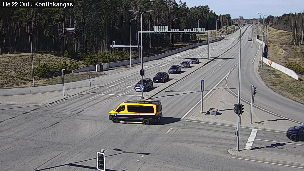 Kelikamerat Kuva Tie 22 Oulu Kaukovainio, Oulu, Pohjois-Pohjanmaa