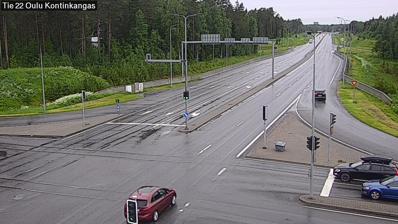 Weather Camera Image Road 22 Oulu Kaukovainio, Oulu, Pohjois-Pohjanmaa