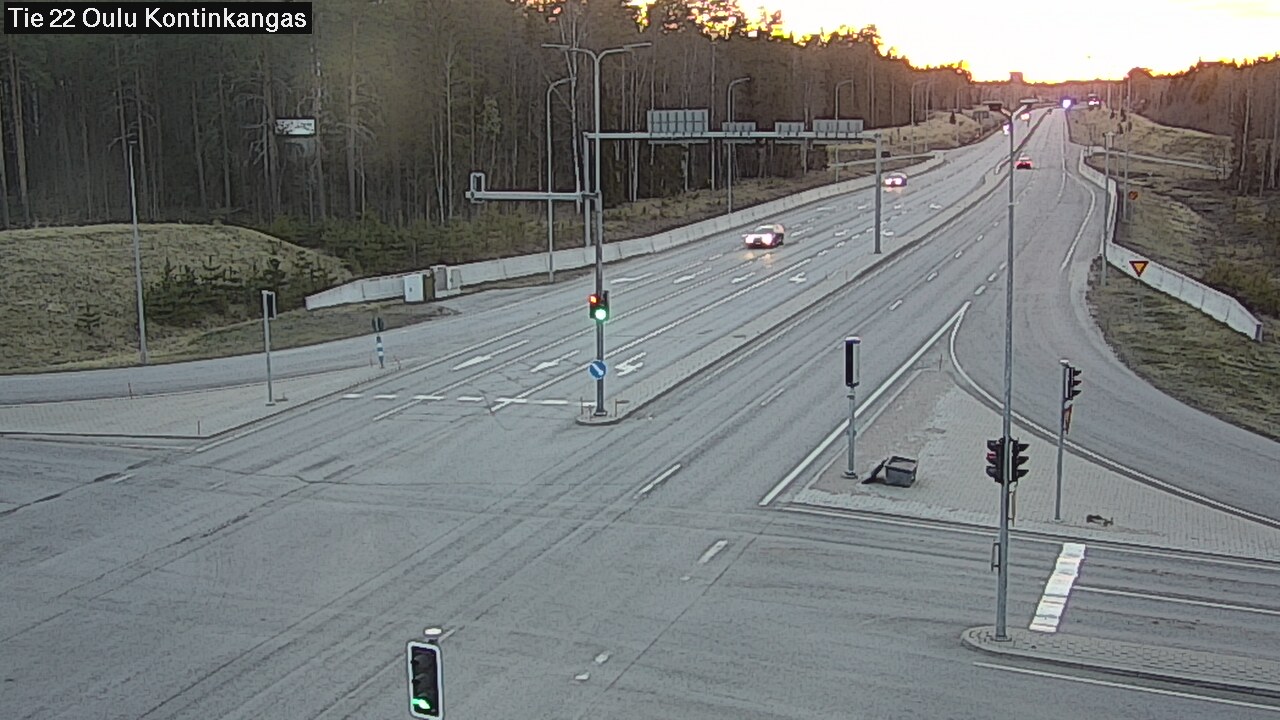 Kelikamerat Kuva Tie 22 Oulu Kaukovainio, Oulu, Pohjois-Pohjanmaa