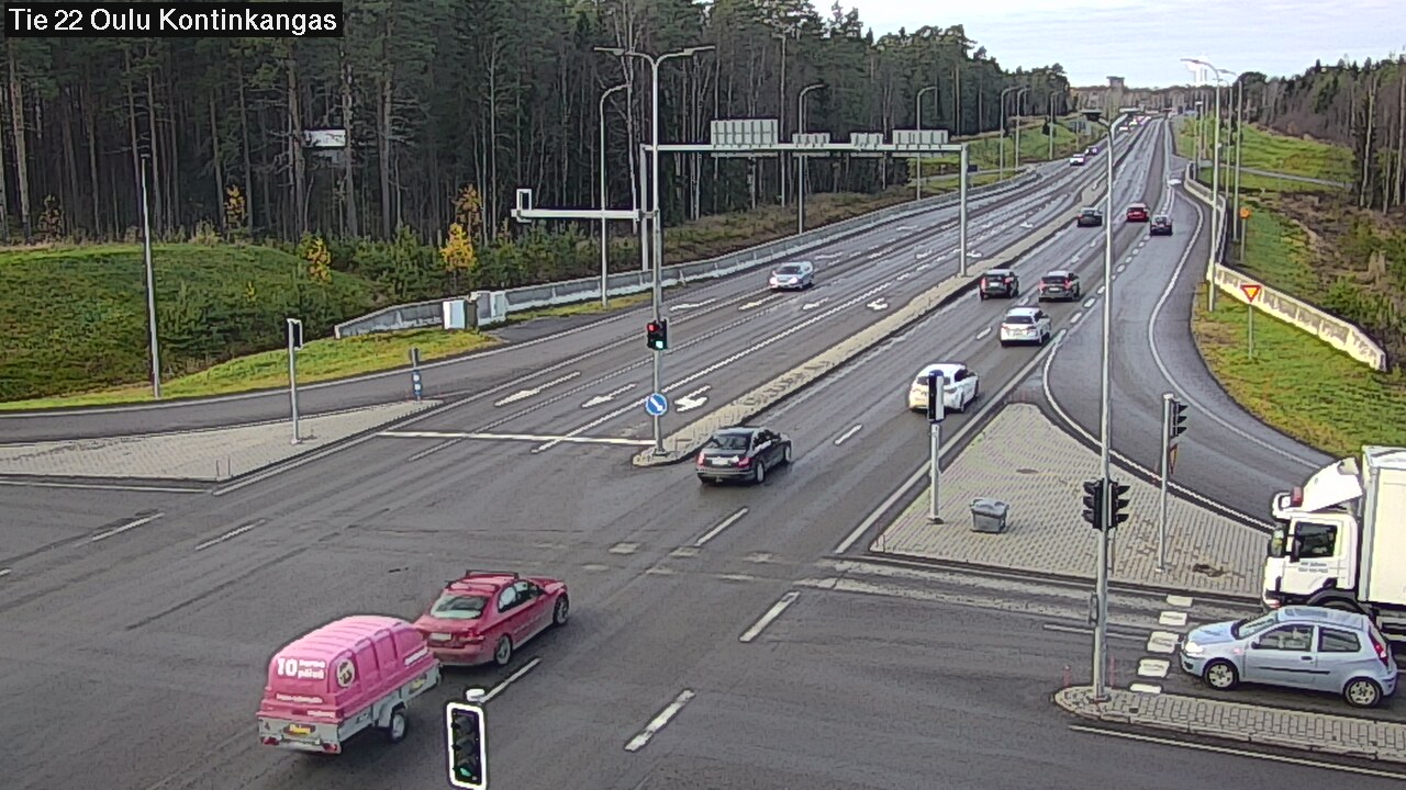 Kelikamerat Kuva Tie 22 Oulu Kaukovainio, Oulu, Pohjois-Pohjanmaa