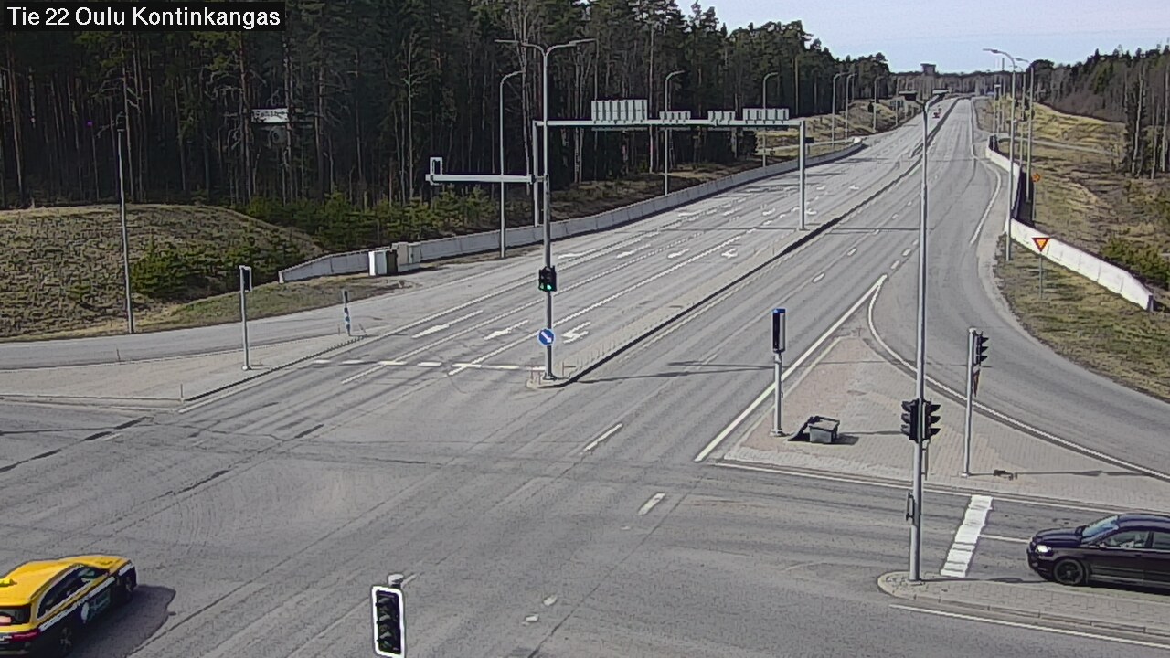 Weather Camera Image Road 22 Oulu Kaukovainio, Oulu, Pohjois-Pohjanmaa