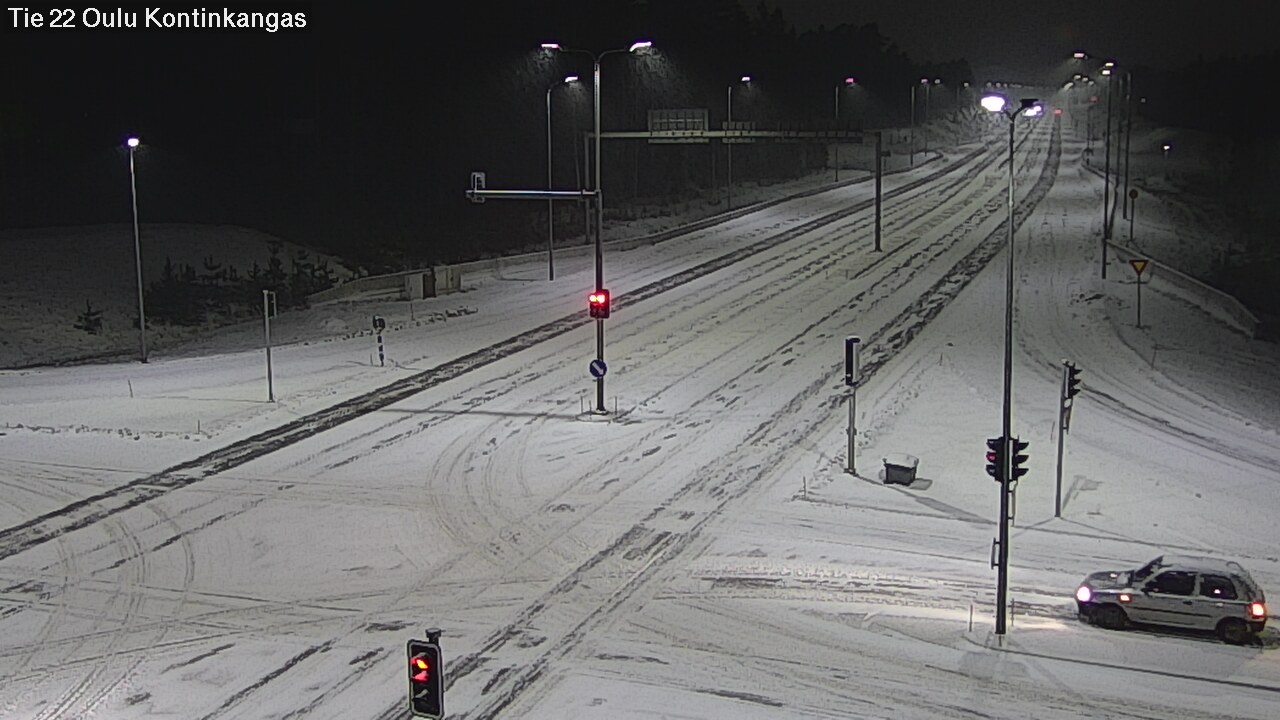 Kelikamerat Kuva Tie 22 Oulu Kaukovainio, Oulu, Pohjois-Pohjanmaa