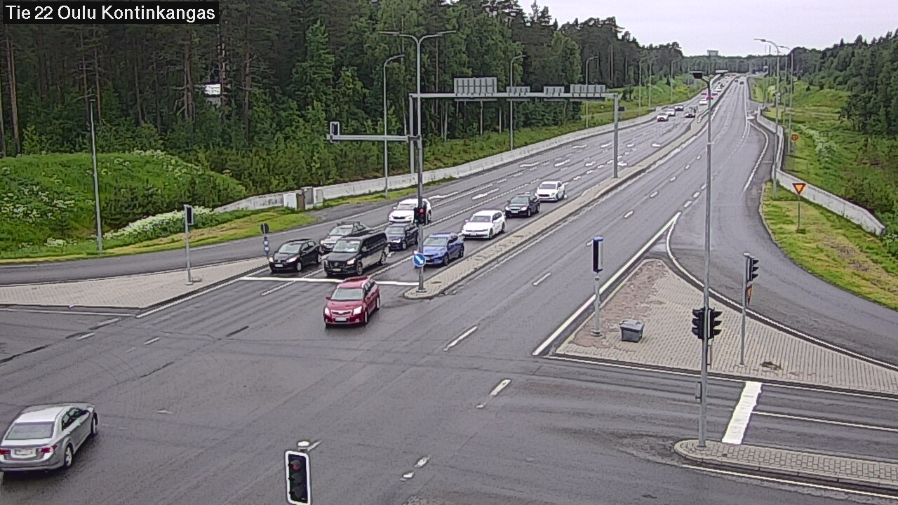 Kelikamerat Kuva Tie 22 Oulu Kaukovainio, Oulu, Pohjois-Pohjanmaa