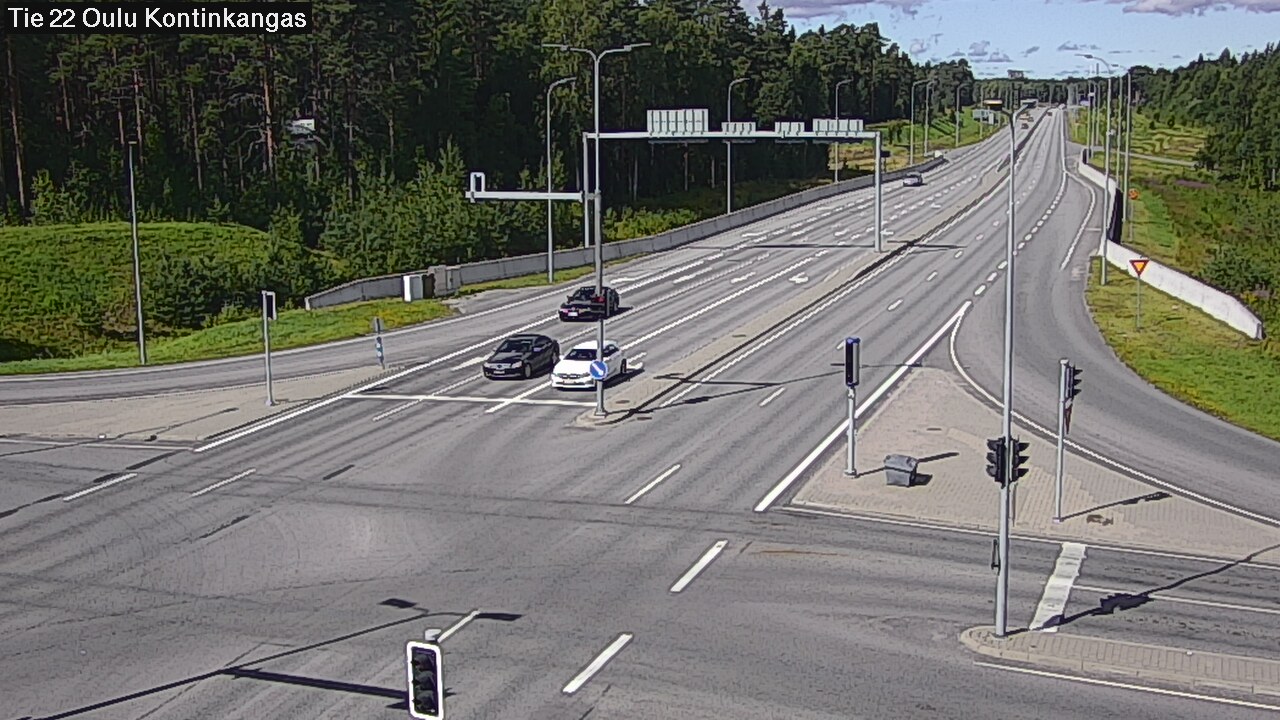 Kelikamerat Kuva Tie 22 Oulu Kaukovainio, Oulu, Pohjois-Pohjanmaa