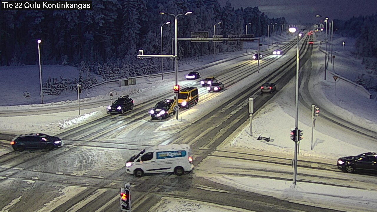 Kelikamerat Kuva Tie 22 Oulu Kaukovainio, Oulu, Pohjois-Pohjanmaa