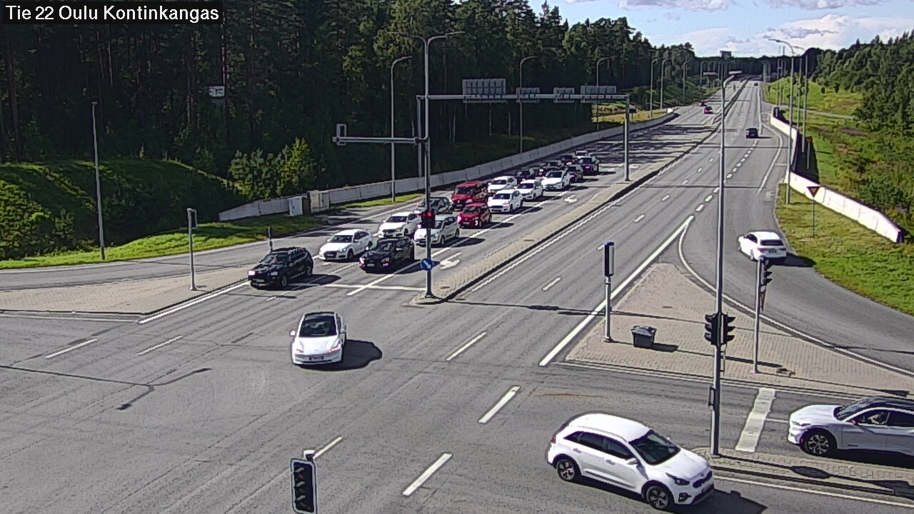 Kelikamerat Kuva Tie 22 Oulu Kaukovainio, Oulu, Pohjois-Pohjanmaa