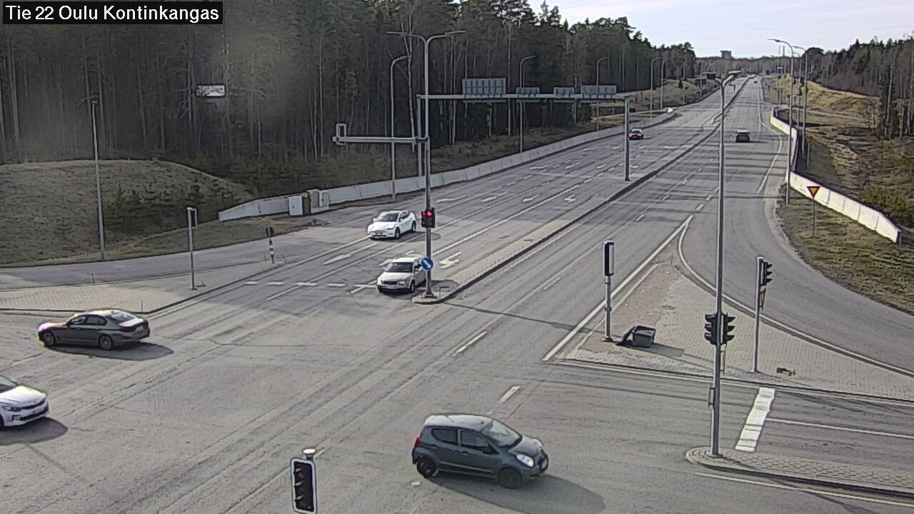 Kelikamerat Kuva Tie 22 Oulu Kaukovainio, Oulu, Pohjois-Pohjanmaa