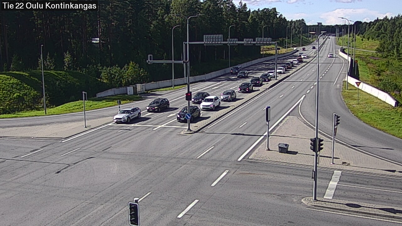 Kelikamerat Kuva Tie 22 Oulu Kaukovainio, Oulu, Pohjois-Pohjanmaa