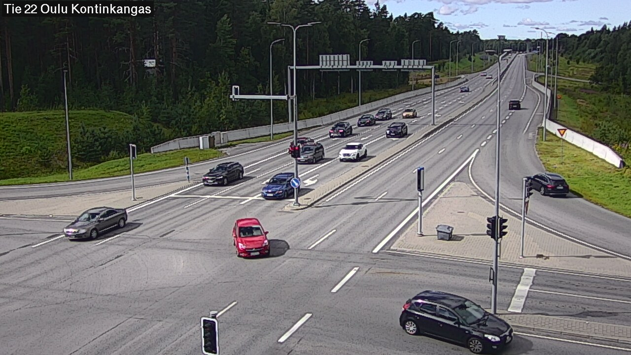 Kelikamerat Kuva Tie 22 Oulu Kaukovainio, Oulu, Pohjois-Pohjanmaa