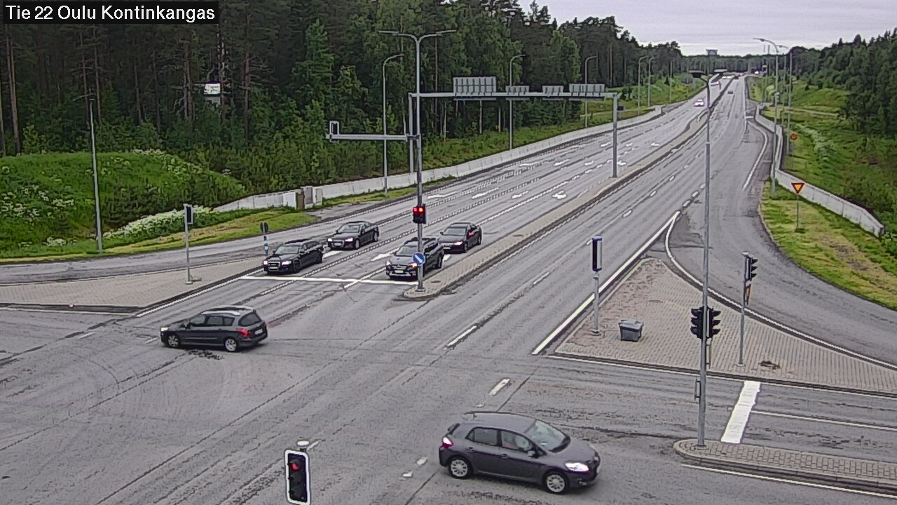 Kelikamerat Kuva Tie 22 Oulu Kaukovainio, Oulu, Pohjois-Pohjanmaa