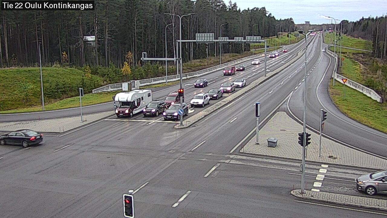 Kelikamerat Kuva Tie 22 Oulu Kaukovainio, Oulu, Pohjois-Pohjanmaa