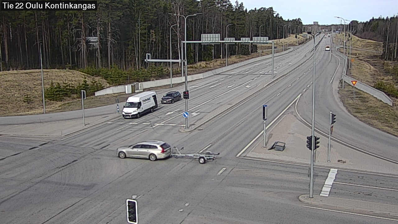 Kelikamerat Kuva Tie 22 Oulu Kaukovainio, Oulu, Pohjois-Pohjanmaa