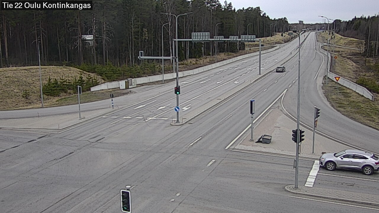 Weather Camera Image Road 22 Oulu Kaukovainio, Oulu, Pohjois-Pohjanmaa