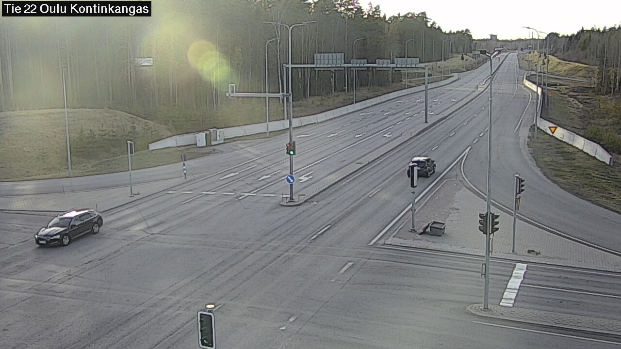 Kelikamerat Kuva Tie 22 Oulu Kaukovainio, Oulu, Pohjois-Pohjanmaa