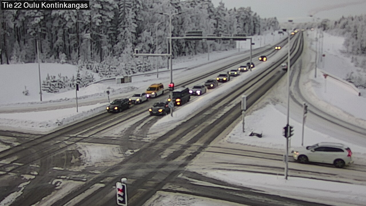 Kelikamerat Kuva Tie 22 Oulu Kaukovainio, Oulu, Pohjois-Pohjanmaa