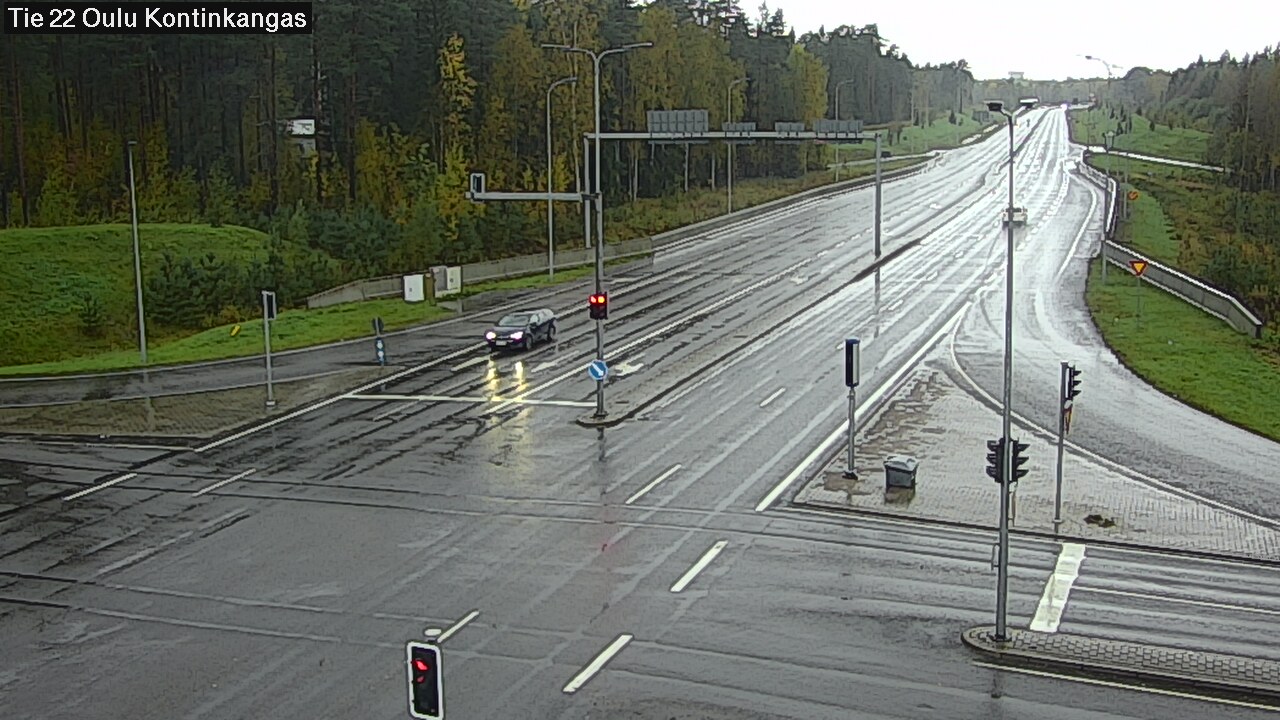 Weather Camera Image Road 22 Oulu Kaukovainio, Oulu, Pohjois-Pohjanmaa