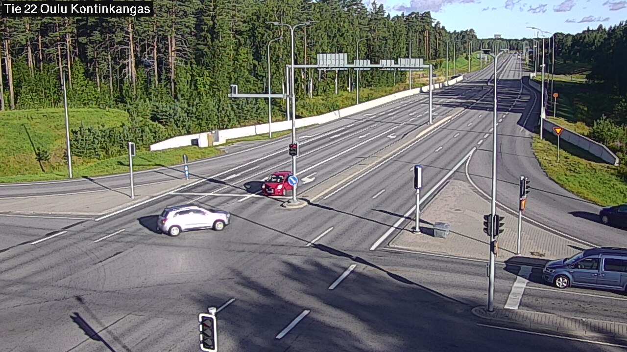 Weather Camera Image Road 22 Oulu Kaukovainio, Oulu, Pohjois-Pohjanmaa