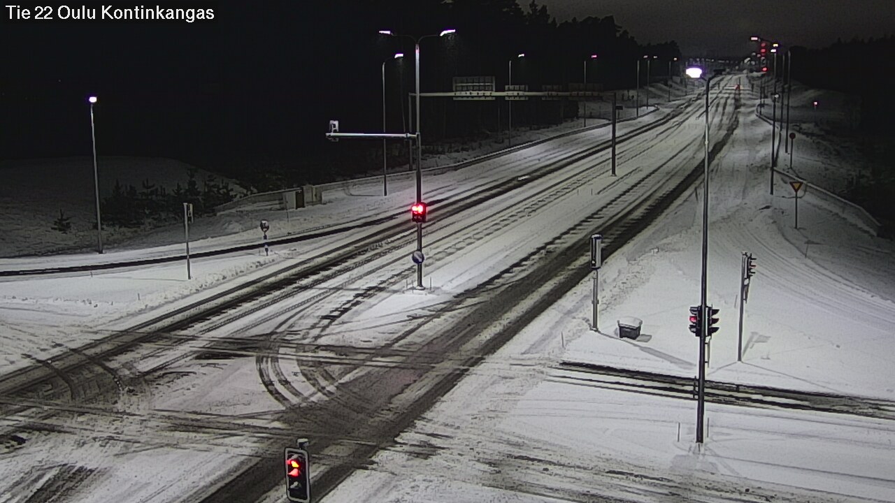 Kelikamerat Kuva Tie 22 Oulu Kaukovainio, Oulu, Pohjois-Pohjanmaa