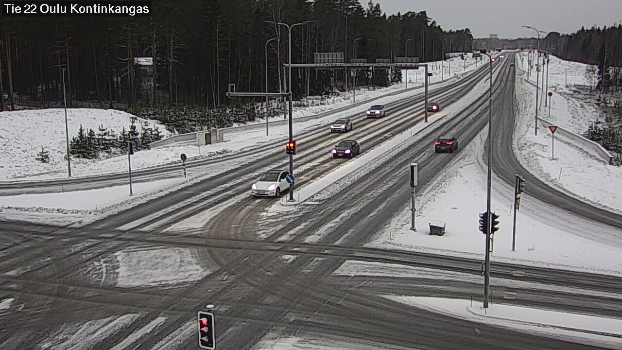 Kelikamerat Kuva Tie 22 Oulu Kaukovainio, Oulu, Pohjois-Pohjanmaa