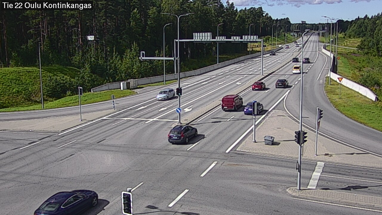 Kelikamerat Kuva Tie 22 Oulu Kaukovainio, Oulu, Pohjois-Pohjanmaa